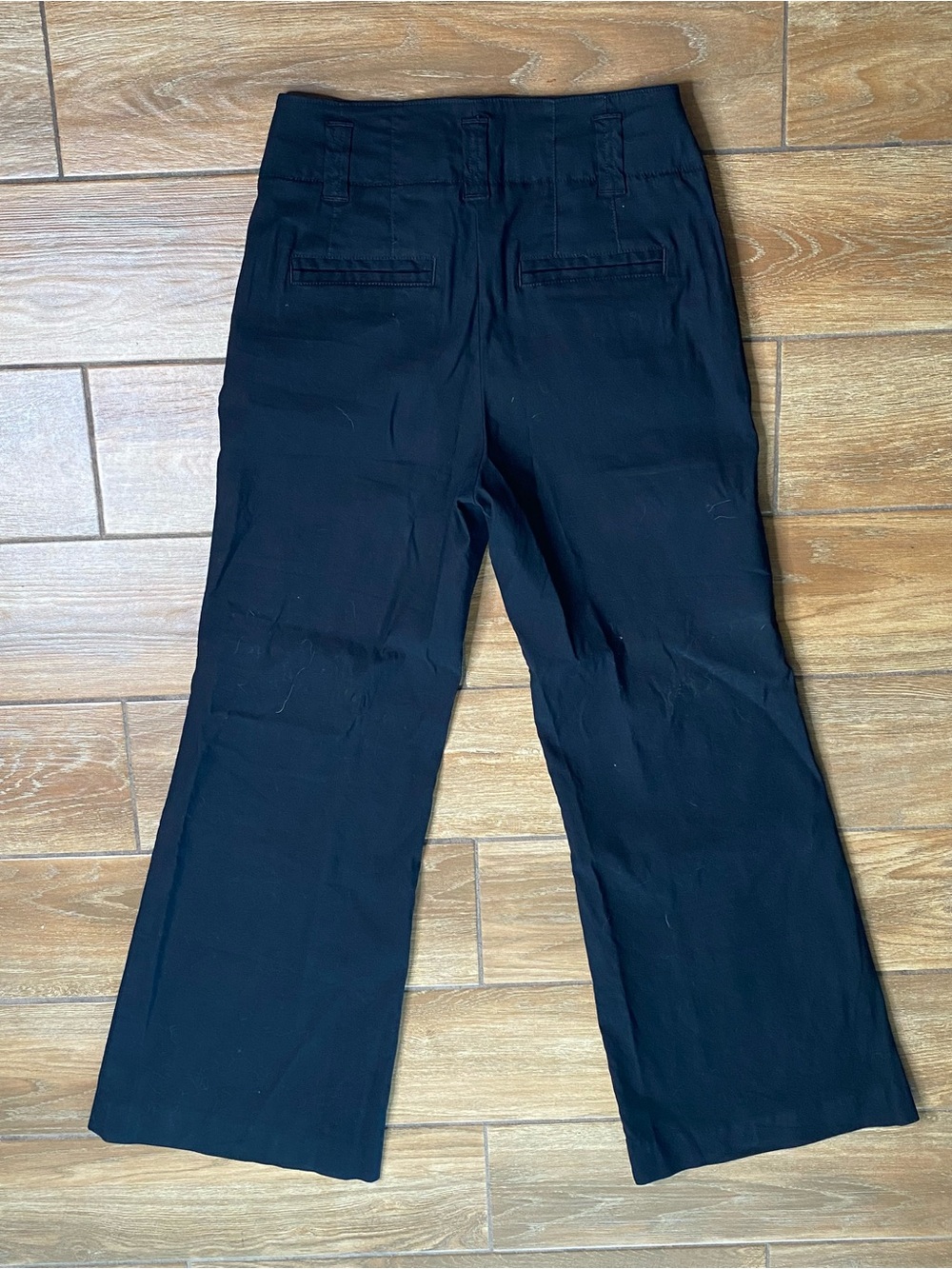 Maeve 6P Naomi Linen Wide-Leg Flare Pants - Picture 6 of 9